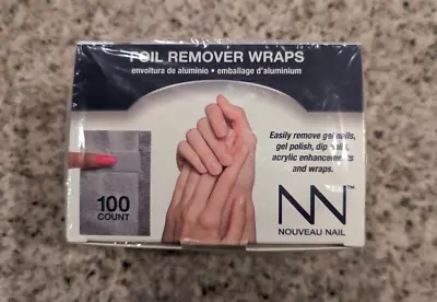 Nouveau Nail Foil Remover Wraps 100ct • $14.55