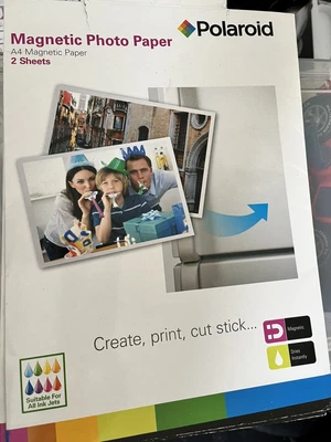 £10 • Buy Kodak Magnetic Photo Paper A4 (210x297mm) - 3 Lots Of 2 Sheets