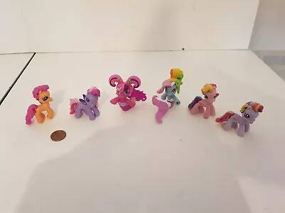 My Little Pony Ponyville Mini Figure G3 Bundle Lot Set X6 Mermaid Combine Post • £7.49