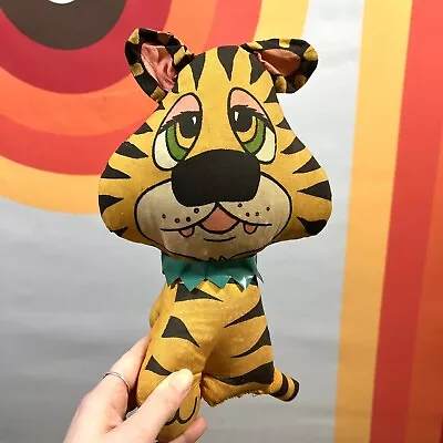 Vintage Mid Century 1974 Tony The Tiger Plush Stuffed Animal  • $20