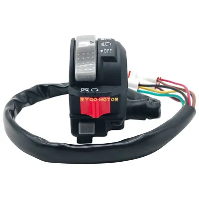 Left Handlebar Run Start Stop Switch Headlight For Yamaha Warrior 350 YFM350X • $15.82