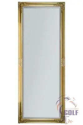 £101.59 • Buy Large Gold Antique Style Wall Mirror 6ft X 2ft4 (180cm X 70cm)