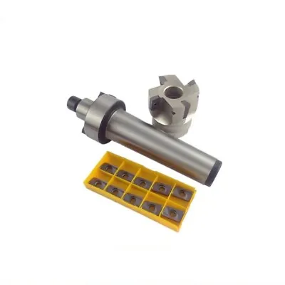 End Face Milling Cutter Durable Carbide Inserts CNC Drilling Center Tool Holder • $26.75