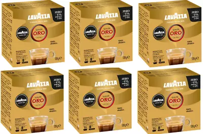 96 X Capsules Lavazza A Modo Mio Qualita Oro Coffee Capsules 6x 16 New • $56.66