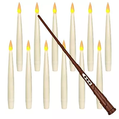 Leejec Floating Candles With Magic Wand Remote(6/18H Timer) 12pcs 6.1  Hangi... • $36.24