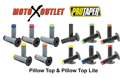 ProTaper Pillow Top MX Lite Grips Dirt Bike Neon Tri Dual Density Pro Taper  • $15.95
