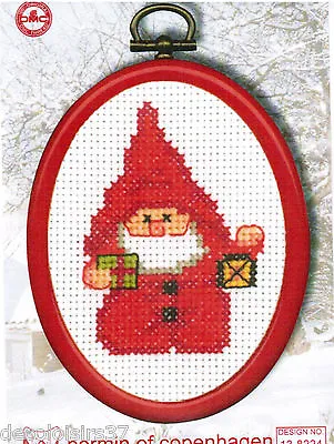 Permin 13-8224 Father Christmas And Lantern Embroidery Counted • $23.67