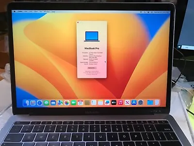 Apple MacBook Pro 2017 13    I5  8GB 128GB  A1708 Space Gray Bad Battery #316 • $189.99