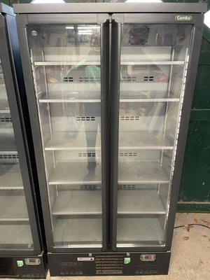 £800 • Buy GAMKO Upright Double Door Bottle Display Fridge Cooler MG2/500G