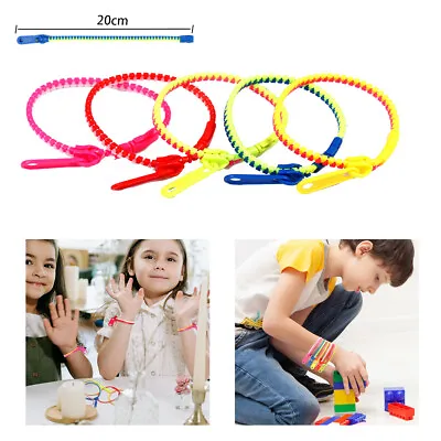 £2.64 • Buy Zipper Zip Bracelets Sensory Toy Fidget Anxiety Relief Stim Autism