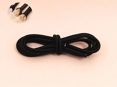 Premium BLACK Round ELASTIC Stretch CORD  DIY Craft Sewing Trim 3mm / 4mm / 6mm • $4.50