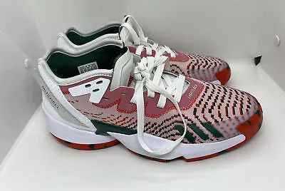 Adidas Don Issue #4 University Of Miami Hurricanes Team Issued GZ9734 Size 7.5 • $38