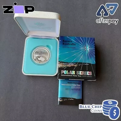 $119.95 • Buy 2009 $5 Aurora Australia Polar Series 1oz Silver Proof Hologram Coin