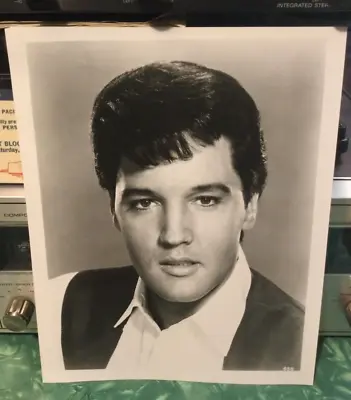 Elvis Presley-  8X10 Old School B/W Glossy- Double Trouble  Studio Shot! • $5