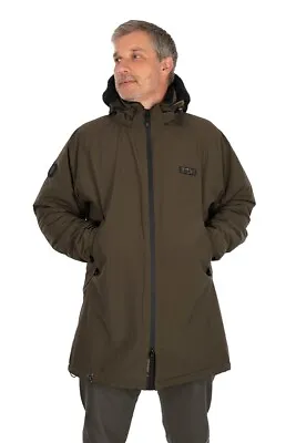 NEW 2023 Fox Sherpa-Tec 3/4 Jacket / Carp Fishing Clothing - ALL SIZES • £129.99