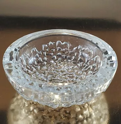 Vintage 1930s A VERLYS Glass Bowl TEXTURED  Cracked Ice  Made In France Signed • $35
