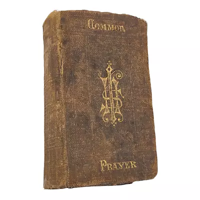 1870 Antique Pocket Size The Book Of Common Prayer Protestant Episcopal Vintage • $27