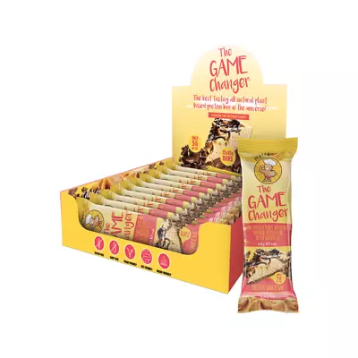 Macro Mike The Game Changer Peanut Protein Bar 45g Box Of 12 • $45.90