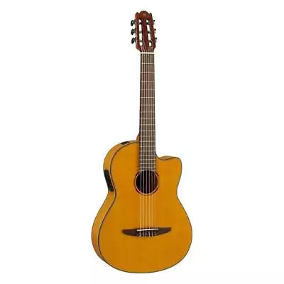 Yamaha NCX1 Nylon String Acoustic Electric Guitar W/Flame Maple Back And Sides • $569.99