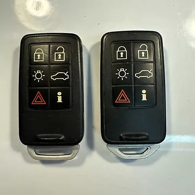 Lot Of 2 Oem Volvo Smart Key Keyless Remote Fob Kr55wk49266 • $26