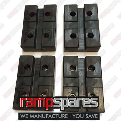 Silent Technology Lift Pads ST4B 2 Post Garage Lift Ramp Spares Parts - 4 Pads • £57.80