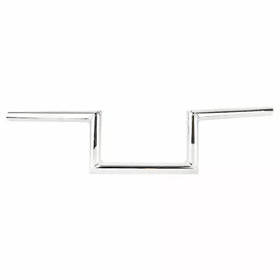 New Motorcycle Drag Z-Bar Pullback Handlebars Universal For Harley Bobber Chrome • $133.94