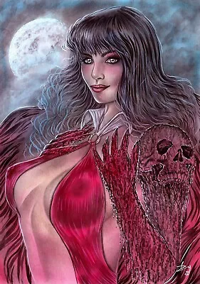 Vampirella (11 X17 ) By Denn C Mendes - Ed Benes Studio • $9.99