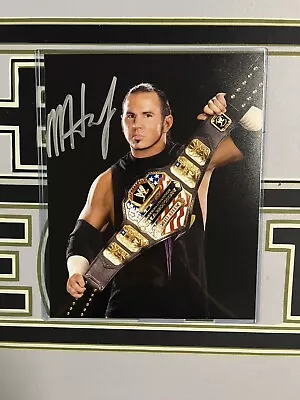 Autographed 8x10 Matt Hardy US Champion WWE Signed Photo IMPACT AEW Wrestling • $29.99
