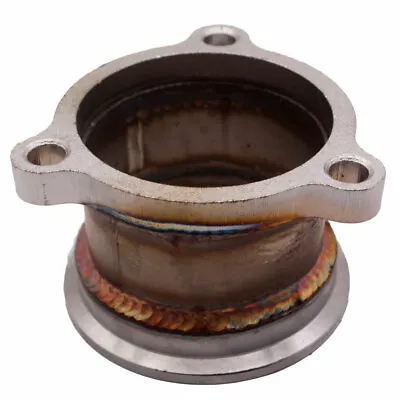 USA V-Band Adaptor Turbo Adapter Flange 3 Bolt T3 To 3  V-Band For T3/T04E • $32.99