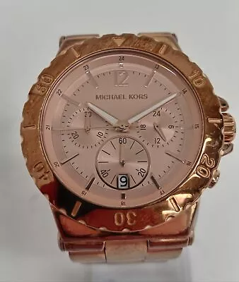 Michael Kors Mk5314 Ladies Watch With Rose Gold Bracelet And Rose Gold Dial • £12.50