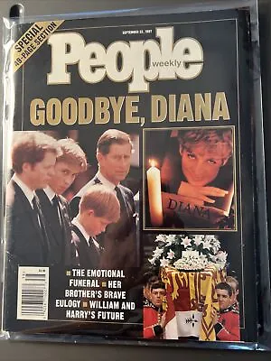 People Magazine - September 1997 - Goodbye Diana - Princess Diana • $10