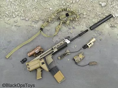 1/6 Scale Toy U.S. Army Special Forces - Tan MK17 Rifle Set • $42