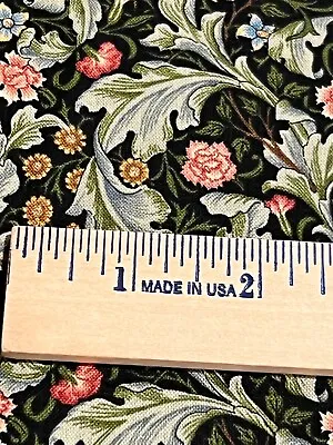 MODA Reproduction Print  100% Cotton Fabric By Yard Morris Meadow 8374 21 Damask • $8.25