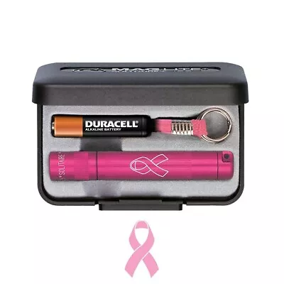 Maglite Solitaire K3AMW2 Pink NBCF AAA Incandescent 2 Lumen Keychain Flashlight • $14.24