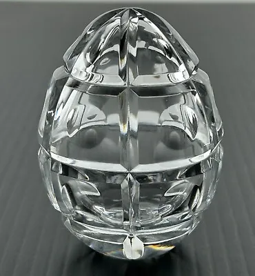 VTG Faberge Crystal Egg Dated 1995 Signed And Numbered 1969 - Paperweight • $49.50