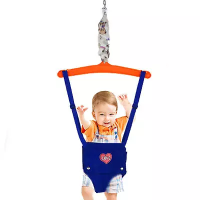 Adjustable Baby Doorway Bouncer Seat Hanging Chair Swing Jumper Walking Harness • £56.80