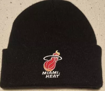 Mitchell & Ness Miami Heat NBA Beanie Hat - 2019 • £9.99