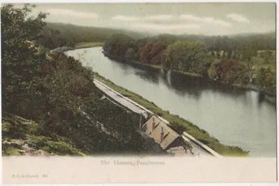 The Thames Pangbourne F.G.O. Stuart 361 Postcard B809 • £2