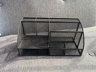 Exerz Desk Organiser / Mesh Desk Tidy / Pen Holder  • £8.50