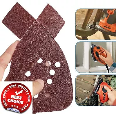 Mouse Sanding Sheets Black & Decker Mouse Sander Pad 140mm 60-240G 10-200 Sheets • £3.99