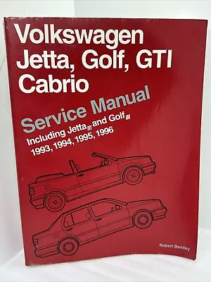 Bentley VW Volkswagon Jetta Golf GTI Cabrio Service Manual 1993 1994 1985 1996 • $69.99