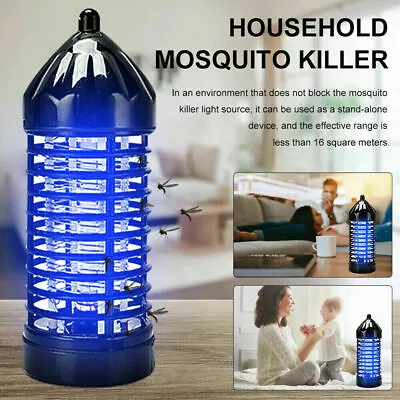 £6.99 • Buy UK Electric Insect Mosquito Fly Killer Bug.Zapper UV Indoor.Pest Catcher Trap **
