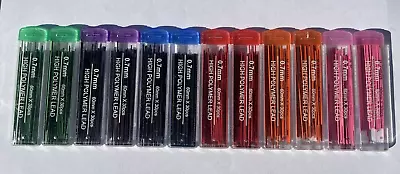12 Jovitec Colored  Mechanical Pencil Refills 0.7 Mm - 6 Colors 2 Tubes Of Each • $12