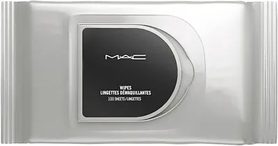 MAC Make-Up Remover Wipes Vitamin E Eye Mascara Foundation 100 Wipes SEALED • $33.94