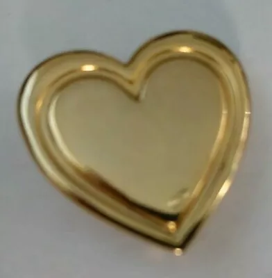 The Variety Club Heart Shaped Gold Tone Pin Badge 2.5 Cm Diameter • £3.75