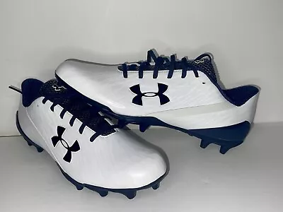 Under Armour Ua Auburn Tigers Team Issued Spotlight Le Football Cleats New Sz 14 • $50