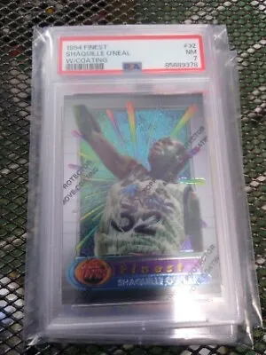 Shaquille O’Neal Psa 7 1994 Topps Finest #32 Magic • $9.99