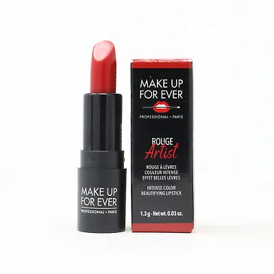 Make Up For Ever Rouge Artist Beautifying Mini Lipstick 0.03oz 402 Untamed Fire • $9.99