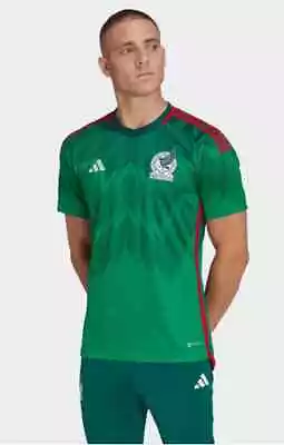 AUTHENTIC Mexico Jersey 2022 Qatar World Cup Home Shirt Adidas Men's  NWT • $29.95