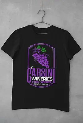 £10.95 • Buy Carsini Wineries Retro 80s TV Themed T Shirt Columbo Detective Classic Gift Idea